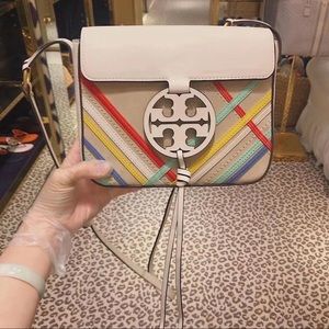 tory burch Miller zig zag handbag